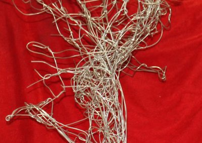 metaphor-steel-wire-man-running